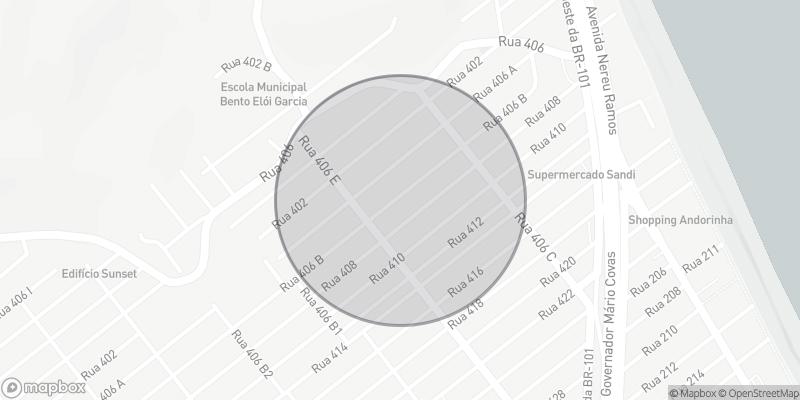 Localização aproximada