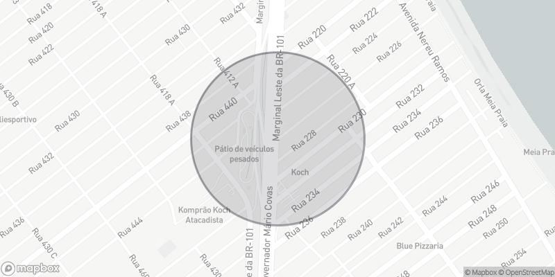 Localização aproximada