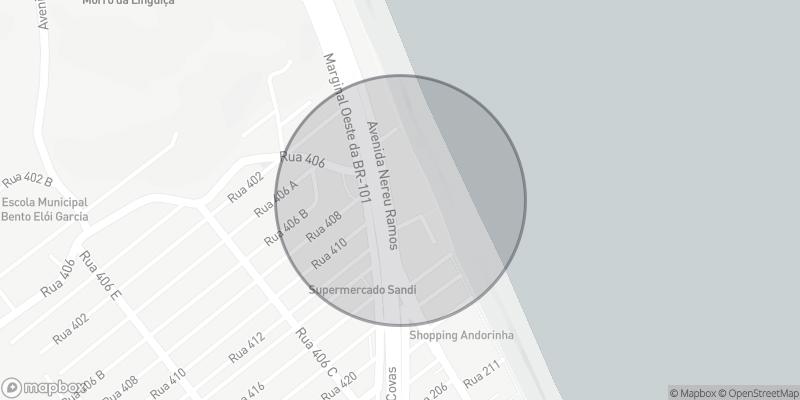 Localização aproximada
