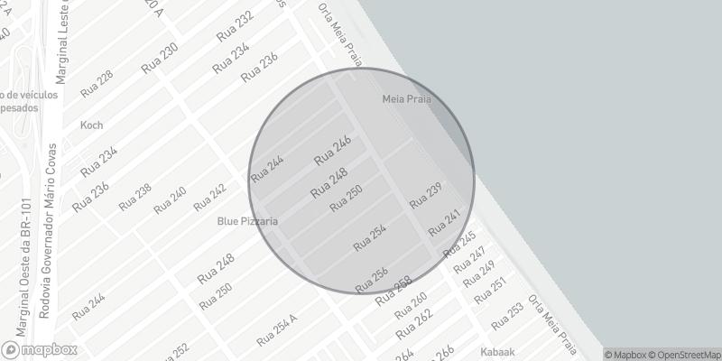 Localização aproximada