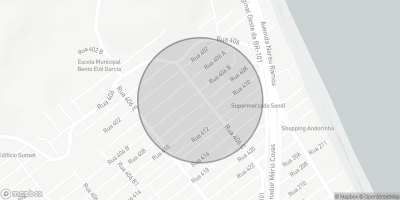 Localização aproximada