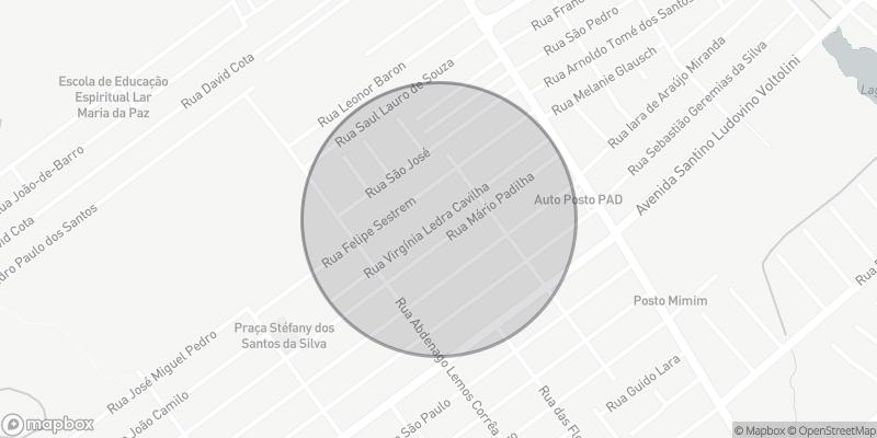 Localização aproximada