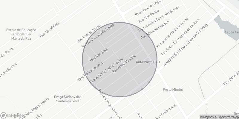 Localização aproximada