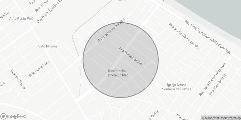 Localização aproximada