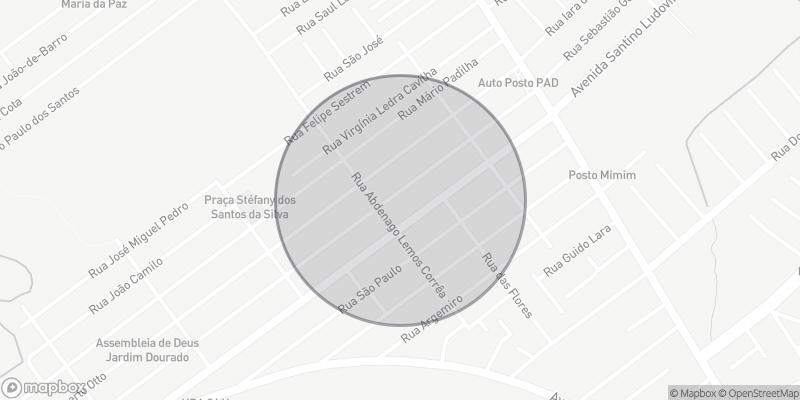 Localização aproximada