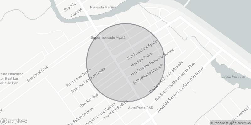 Localização aproximada