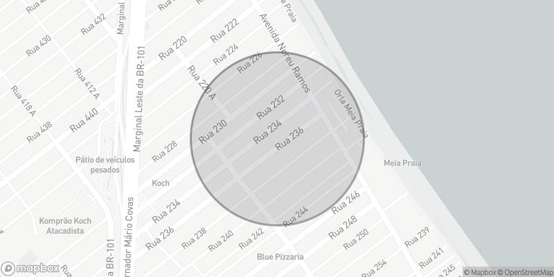 Localização aproximada