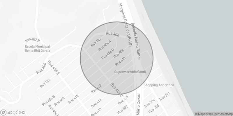 Localização aproximada