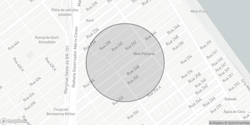 Localização aproximada