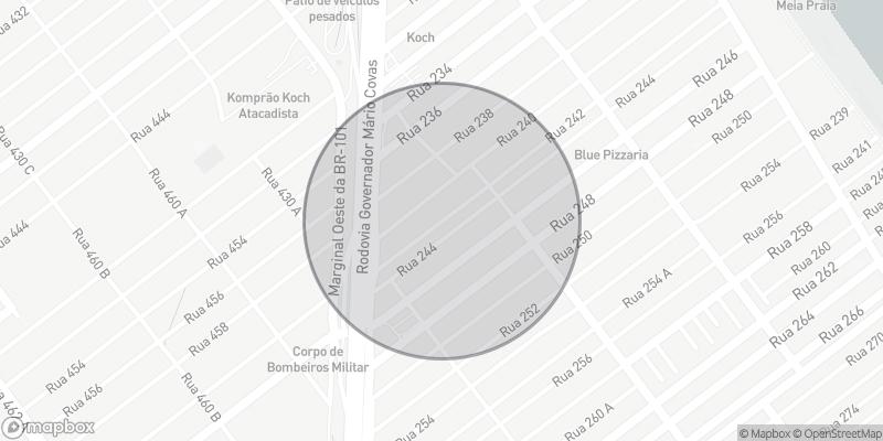 Localização aproximada