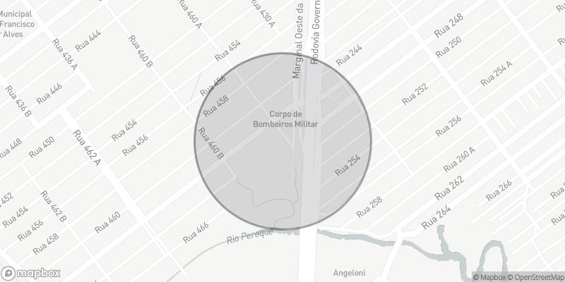 Localização aproximada