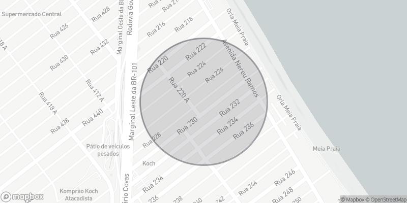 Localização aproximada