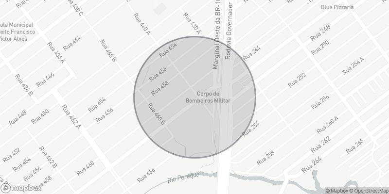 Localização aproximada
