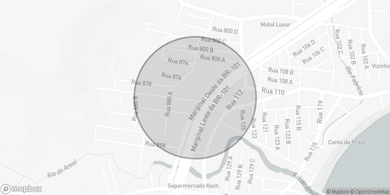 Localização aproximada