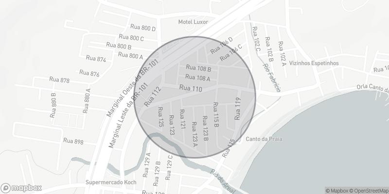 Localização aproximada