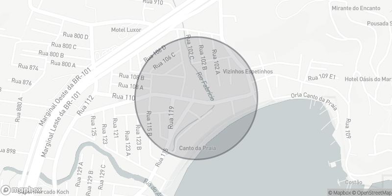 Localização aproximada