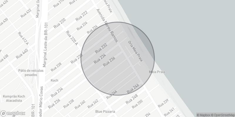 Localização aproximada