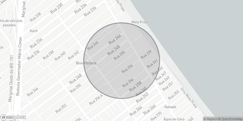 Localização aproximada
