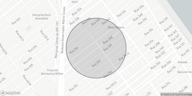Localização aproximada