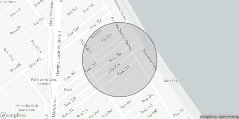 Localização aproximada
