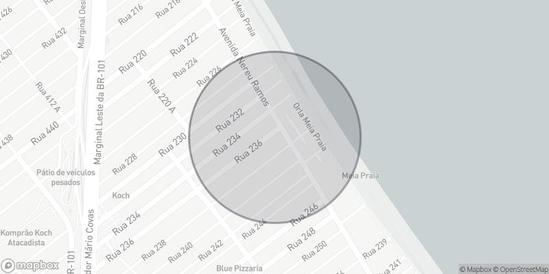 Localização aproximada