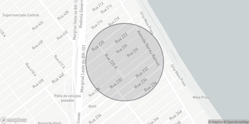 Localização aproximada