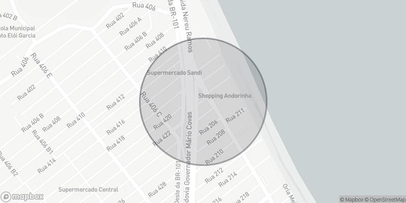 Localização aproximada