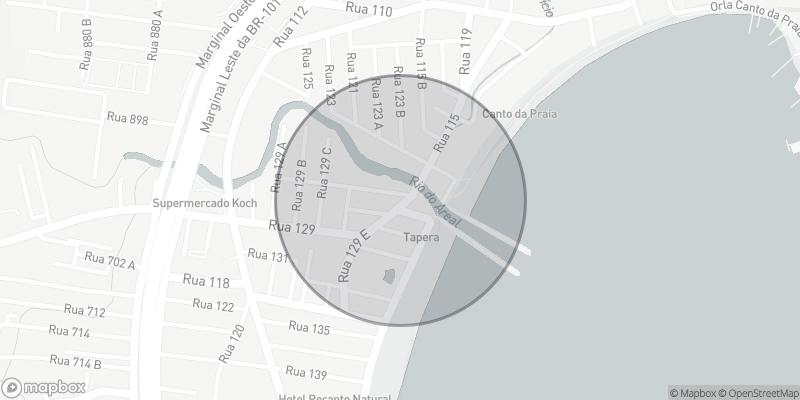 Localização aproximada
