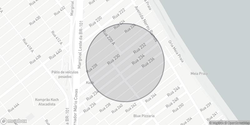 Localização aproximada