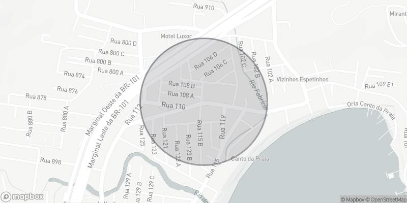 Localização aproximada