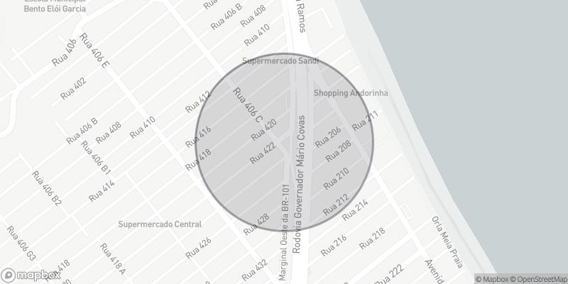 Localização aproximada