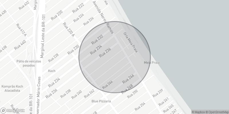 Localização aproximada