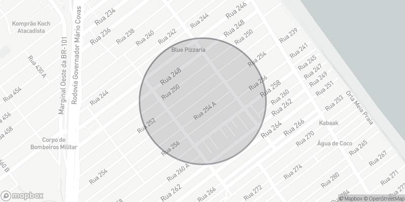 Localização aproximada