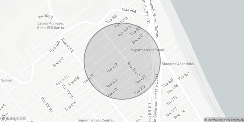 Localização aproximada