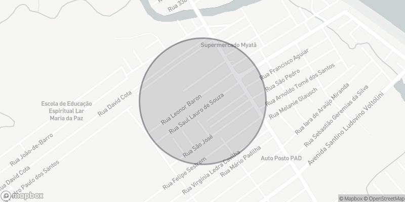Localização aproximada
