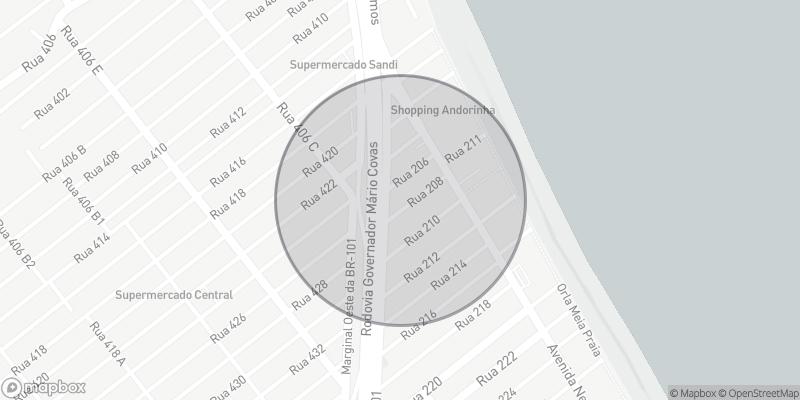 Localização aproximada