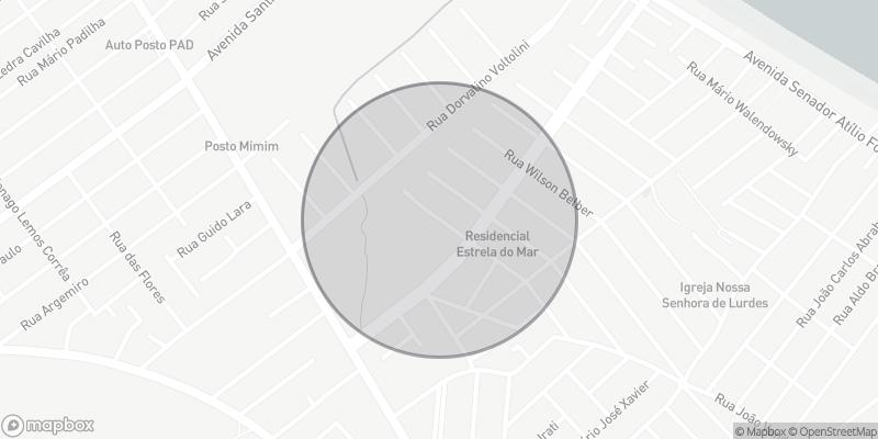 Localização aproximada