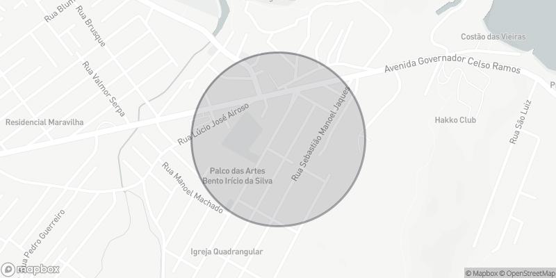 Localização aproximada