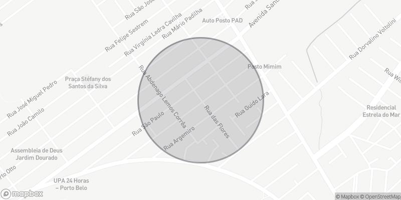 Localização aproximada