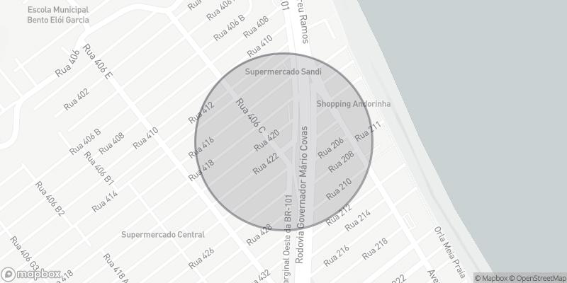 Localização aproximada