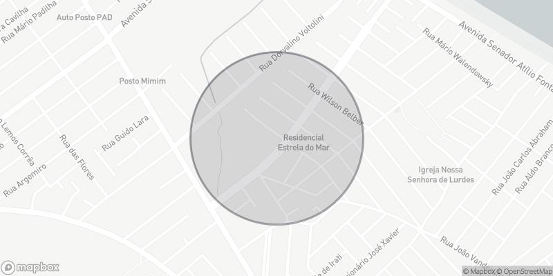 Localização aproximada