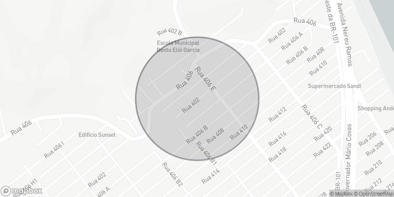 Localização aproximada