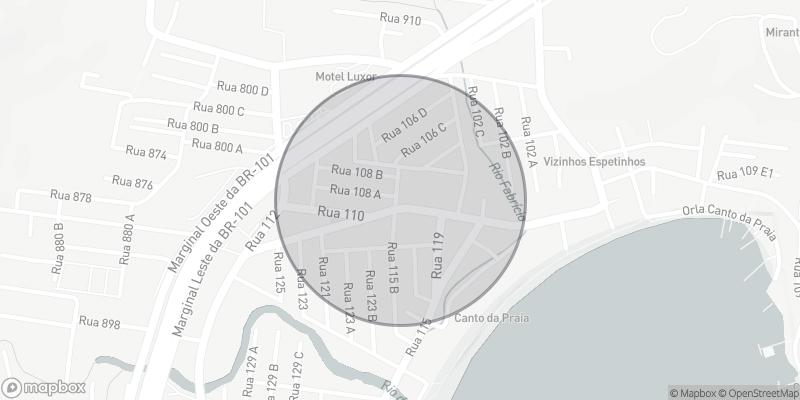 Localização aproximada