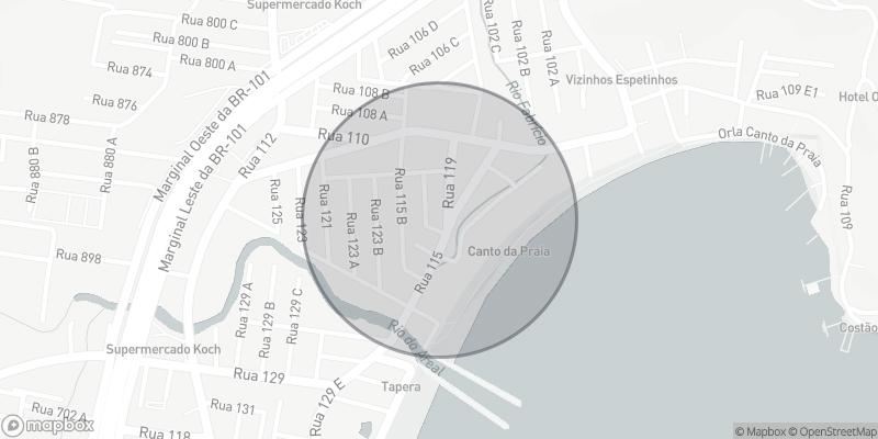 Localização aproximada