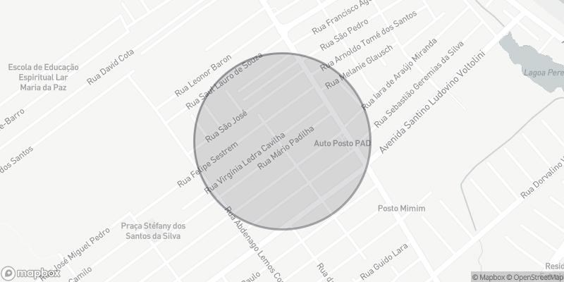 Localização aproximada
