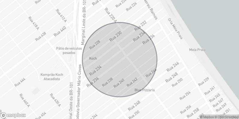Localização aproximada