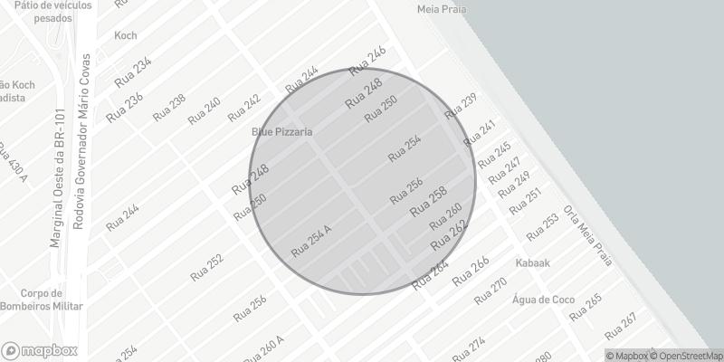 Localização aproximada