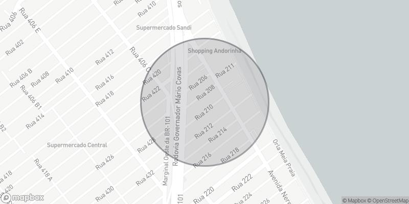 Localização aproximada