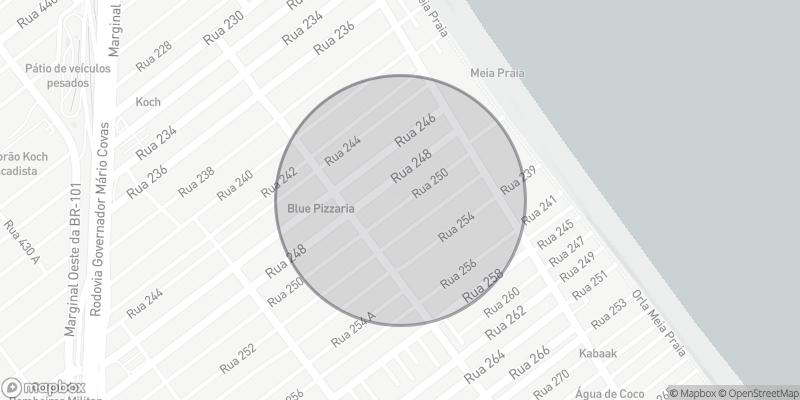 Localização aproximada