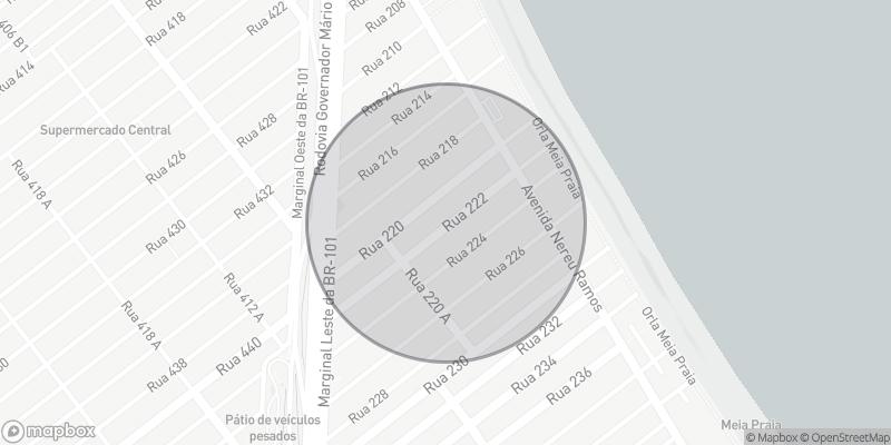Localização aproximada